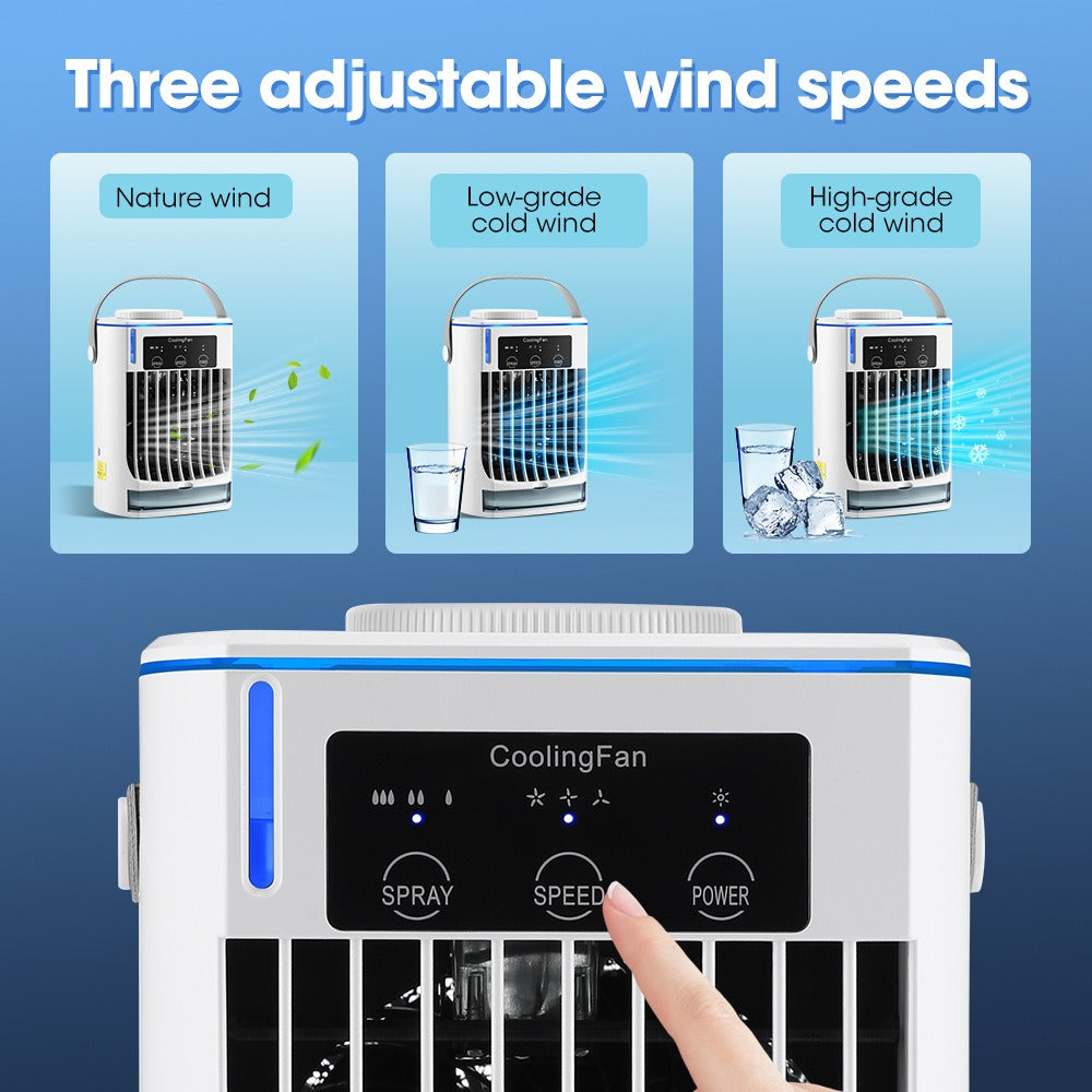 Lumora™ Portable Air Cooler Fan with Humidifier